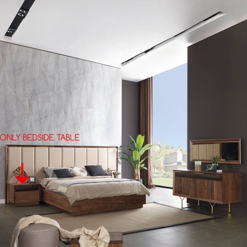 طقم 2 طاولة سرير جانبية من جيندا Ginda001- طاولة جانبية للسرير Ginda001-bedside table