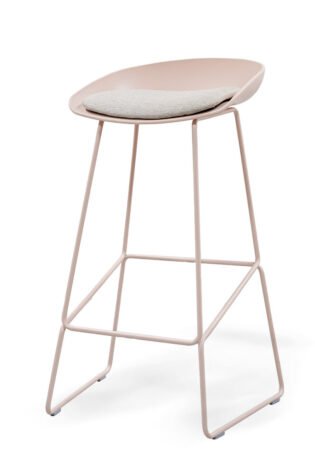30Bar Chair-Pink مقعد مرتفع