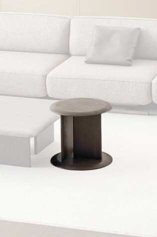 الطلب المسبق للتسليم خلال 85 يومًا- طاولة جانبية/وحدة مستديرة من كابريا- YL-CAPRIA-ROUND/CHAIR