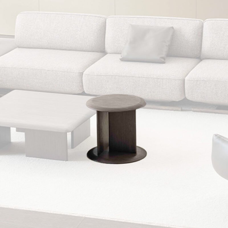 الطلب المسبق للتسليم خلال 85 يومًا- طاولة جانبية/وحدة مستديرة من كابريا- YL-CAPRIA-ROUND/CHAIR
