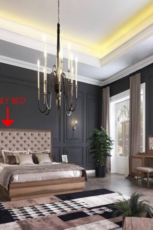 ليما سرير مع تخزين أسفل Lema022-bed